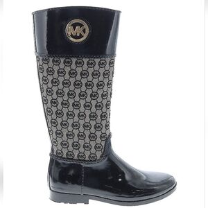 MICHAEL Michael Kors Black and Gray Winter Boots